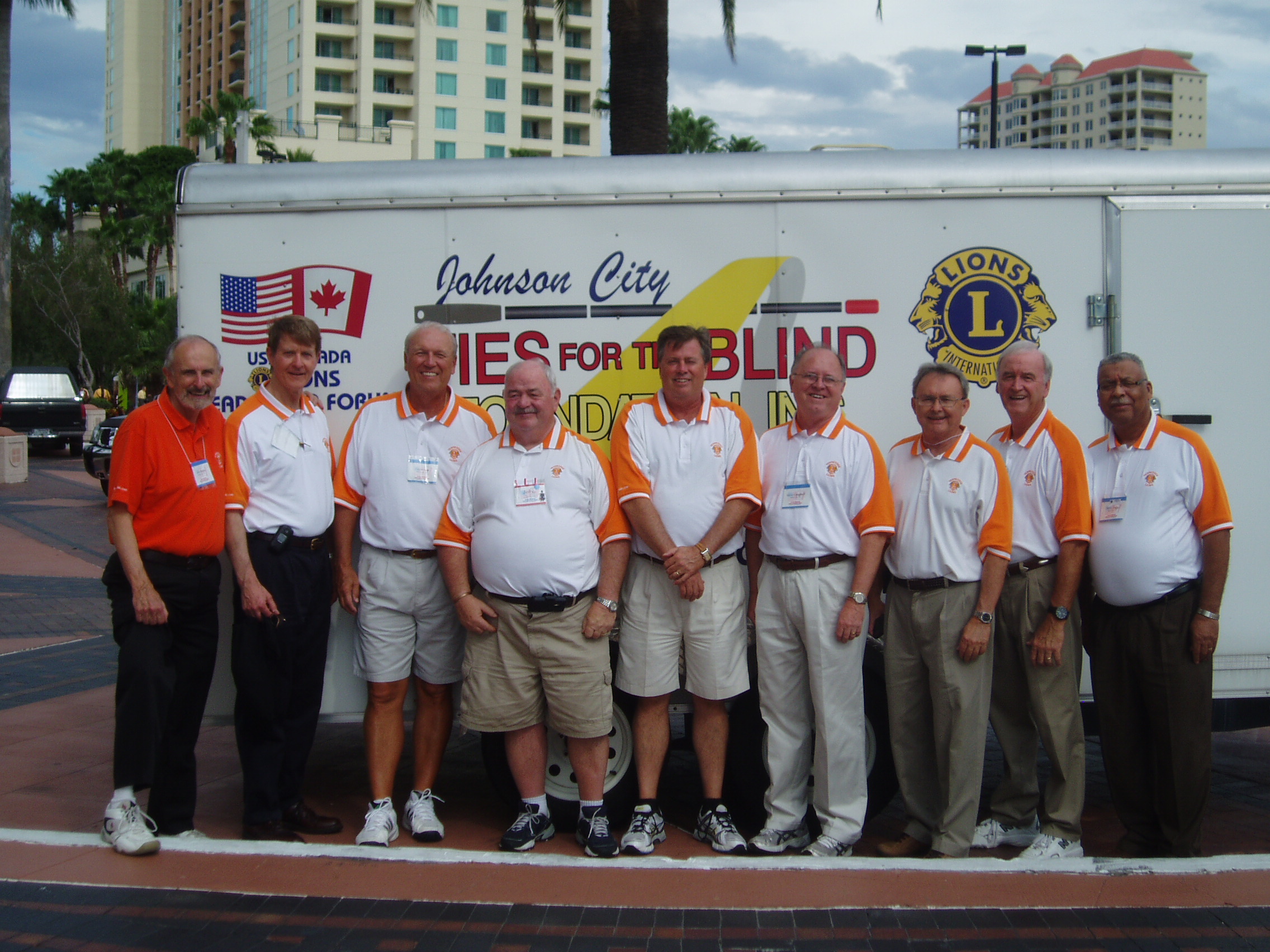 Ties for the Blind at USA-Canada Forum in Tampa, September 2012
